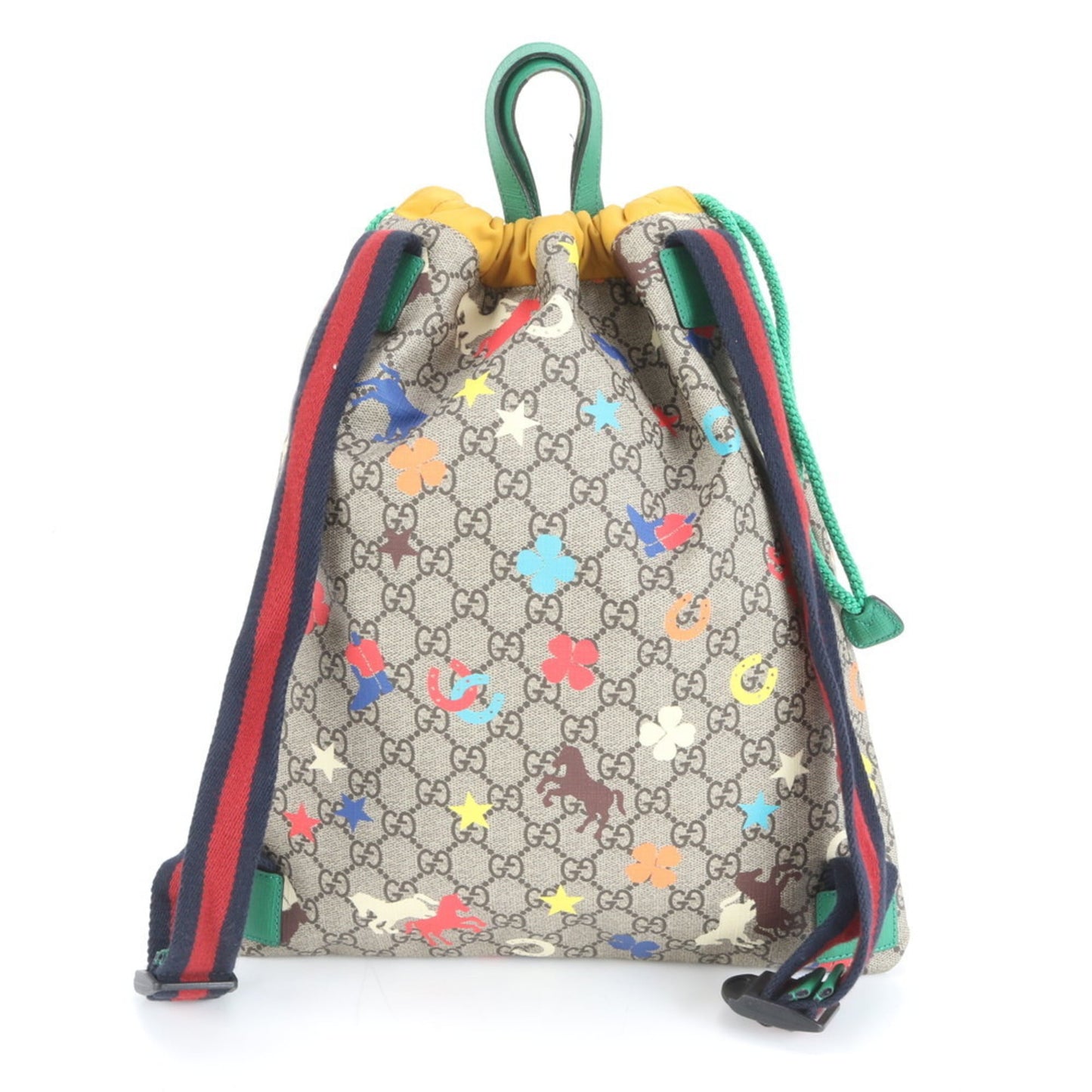 Gucci GG Supreme Knapsack 550775 Leather 2-Way Backpack for Children and Men