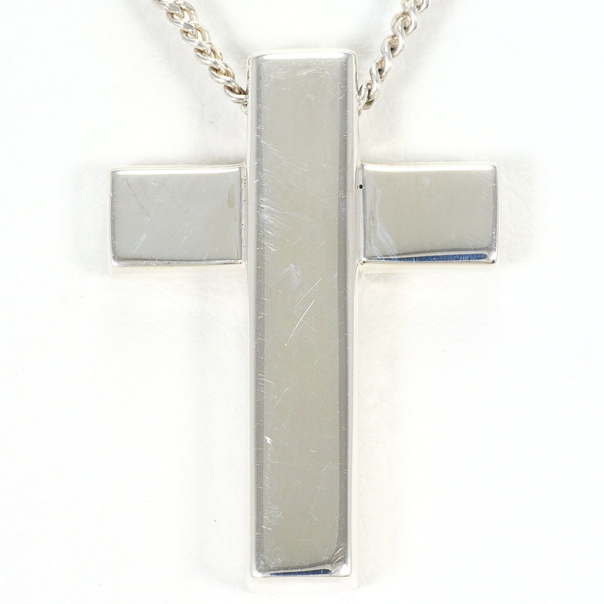 Gucci silver necklace, total weight 8.0g, 41cm, like new — Like New