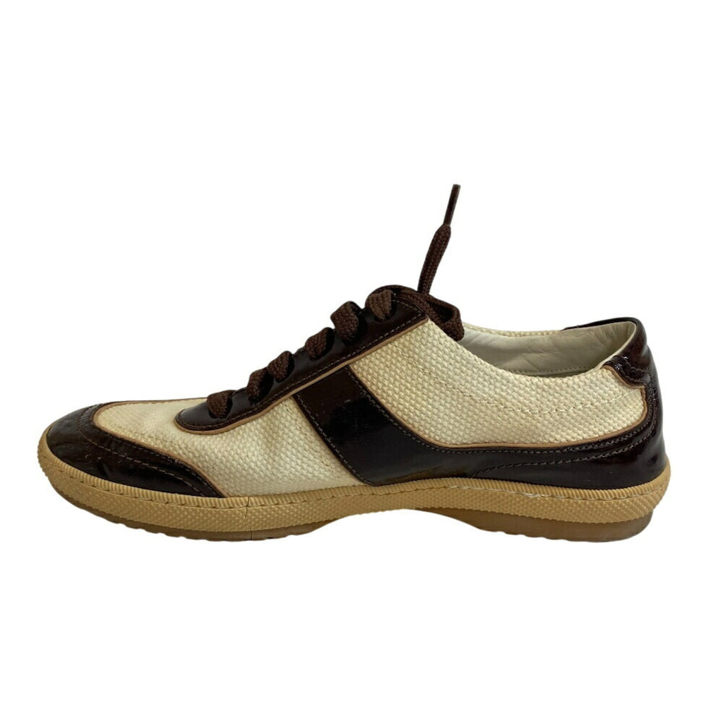 LOUIS VUITTON 22 Sneakers Brown Women's