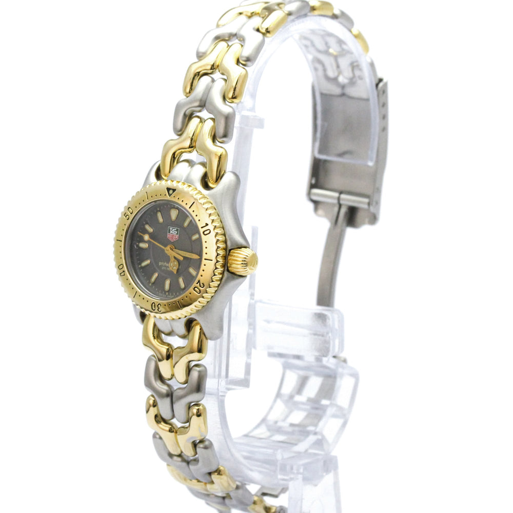 TAG HEUER Sel Professional 200M Gold Plated Steel Ladies Watch WG1420 Polished — Very Good