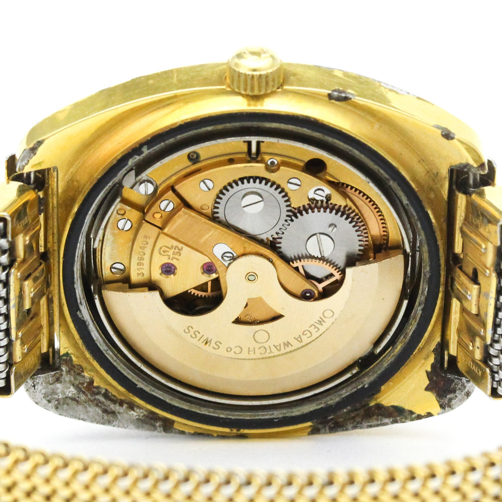 OMEGA Seamaster Day Date Cal 752 Gold Plated Automatic Watch 166.064 Vintage — Good