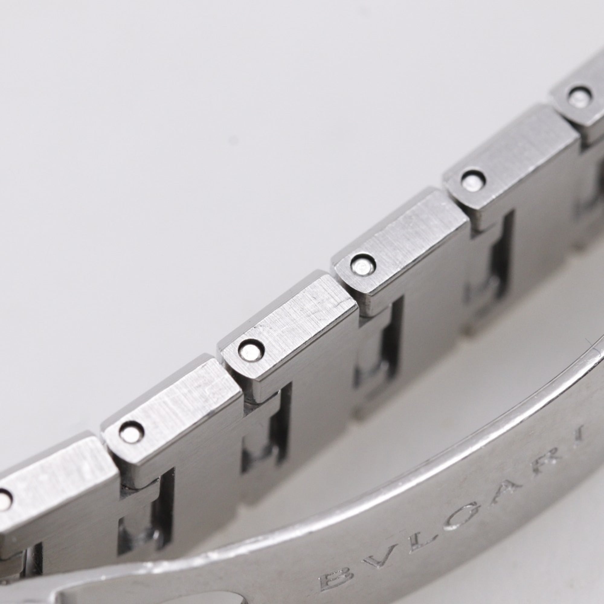 Bvlgari BVLGARI Watch BB23SS Stainless Steel Quartz Analog Black Dial Women's — Good