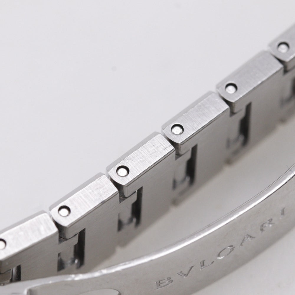 Bvlgari BVLGARI Watch BB23SS Stainless Steel Quartz Analog Black Dial Women's — Good