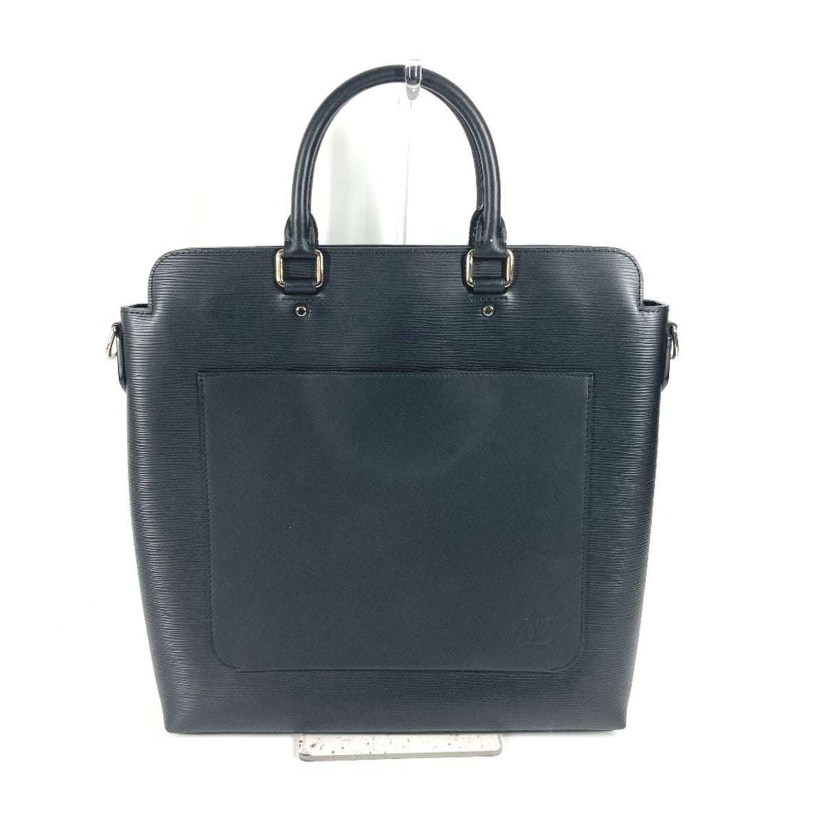 LOUIS VUITTON M58847 Epi Brooks Tote Bag Handbag Shoulder Business Leather Men's Noir Black — Like New