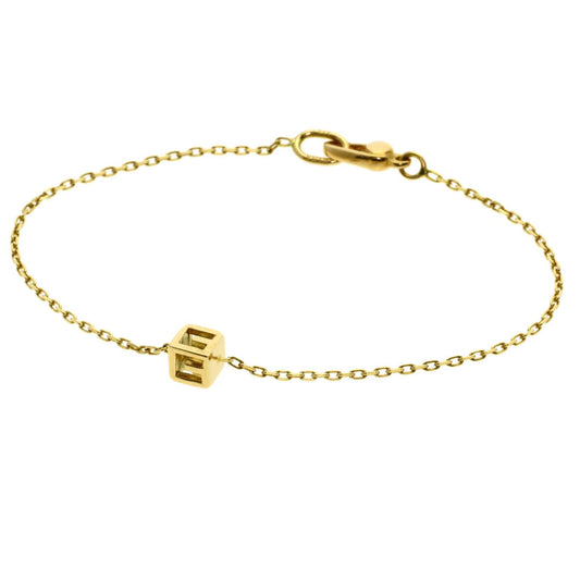 Gucci G-Cube Bracelet in 18K Yellow Gold for Women