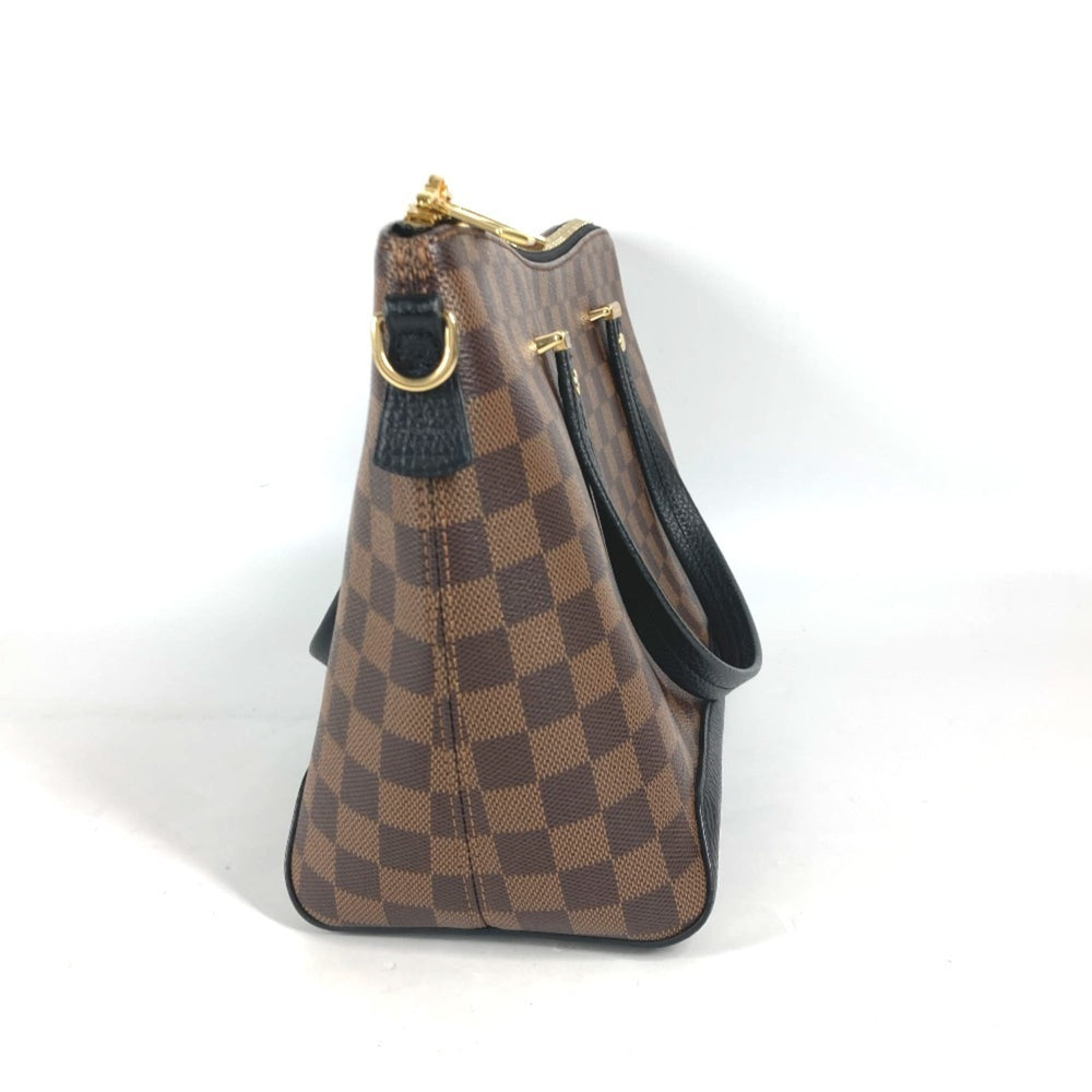 LOUIS VUITTON N41014 Damier Hyde Park Tote Bag Shoulder Canvas Women's Ebene Brown G-240625-20 — Like New