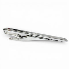 LOUIS VUITTON M00913 LV AWARD Tie Bar/Tie Clip, Black/Silver, Made in Italy, Men's, Comes with Box and Dust Bag, Business Use, Highly Recommended ◎ — Like New