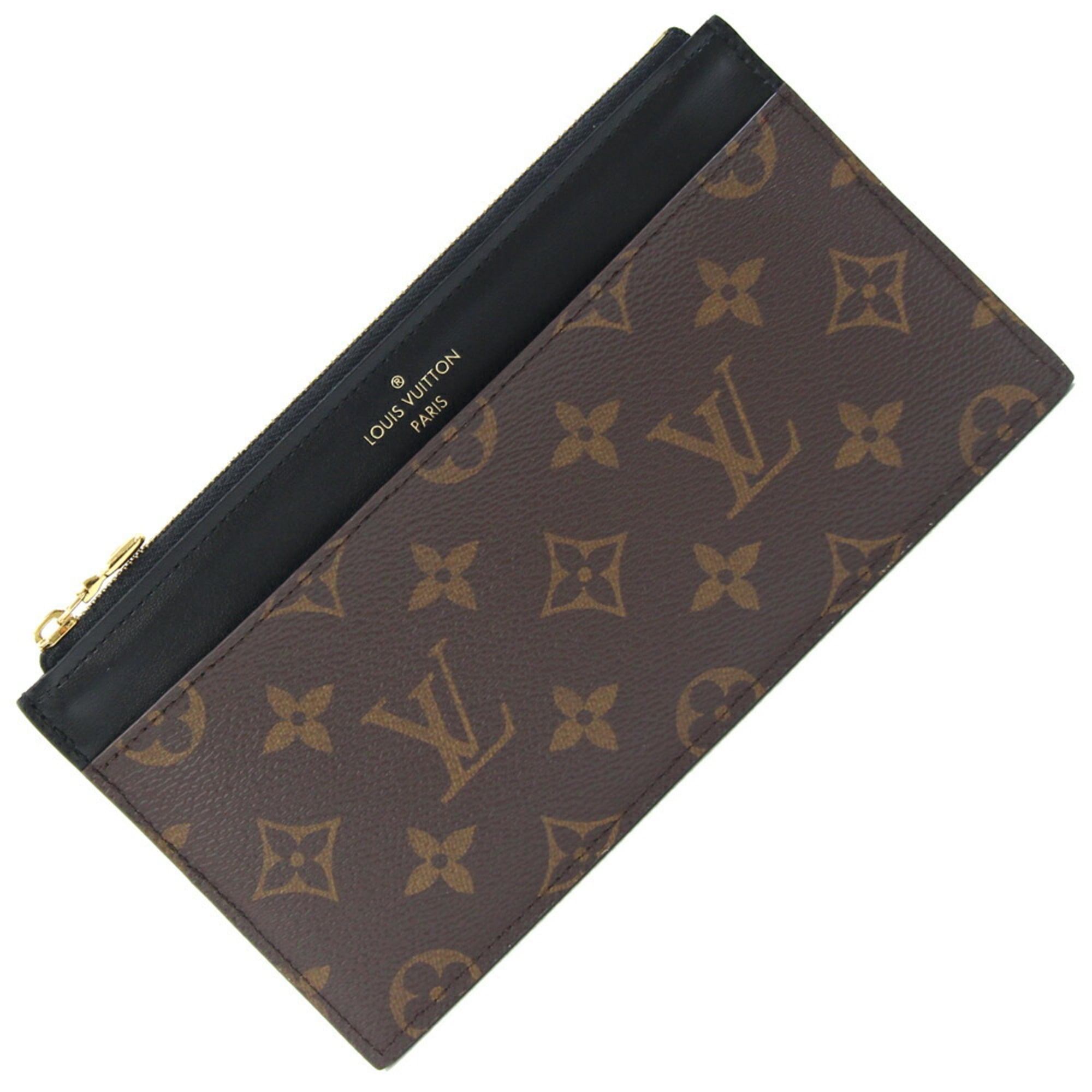 Louis Vuitton Monogram Purse M80348, Women's Pouch, Wallet, Card Case, Long Wallet