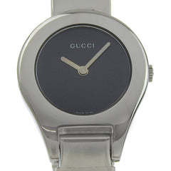 Gucci GUCCI watch 6700L stainless steel black quartz analog display dial women's — Good