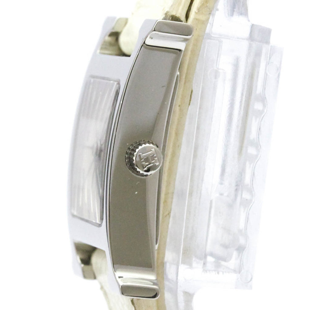 HERMES H Watch Double Tour Steel Quartz Ladies Watch HH1.210 Polished — Very Good