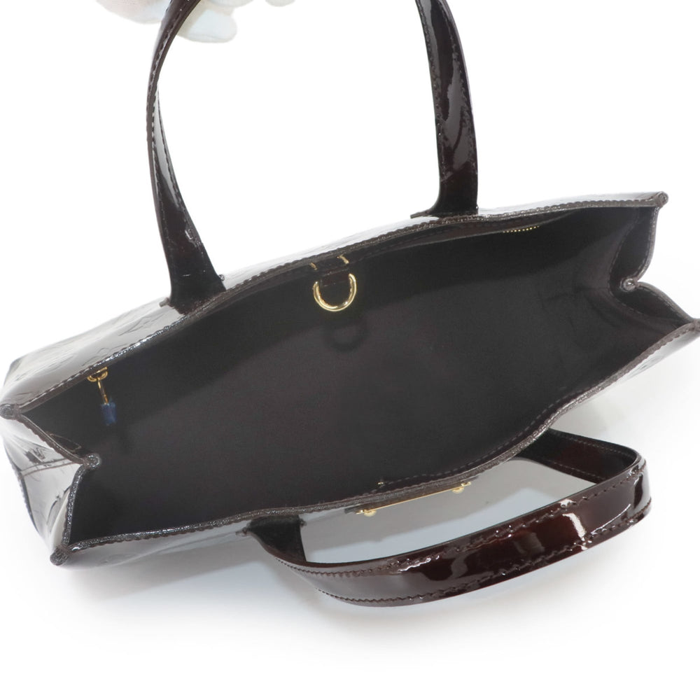 Louis Vuitton Wilshire PM Monogram Vernis Handbag Leather Amarante M93641 — New - Store Return
