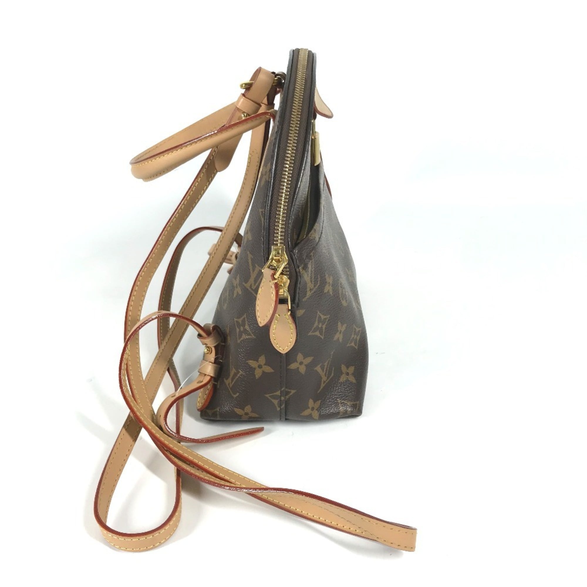 LOUIS VUITTON M44944 Monogram LV Moon Backpack Rucksack Canvas Women's Brown G-240825-41 — Like New