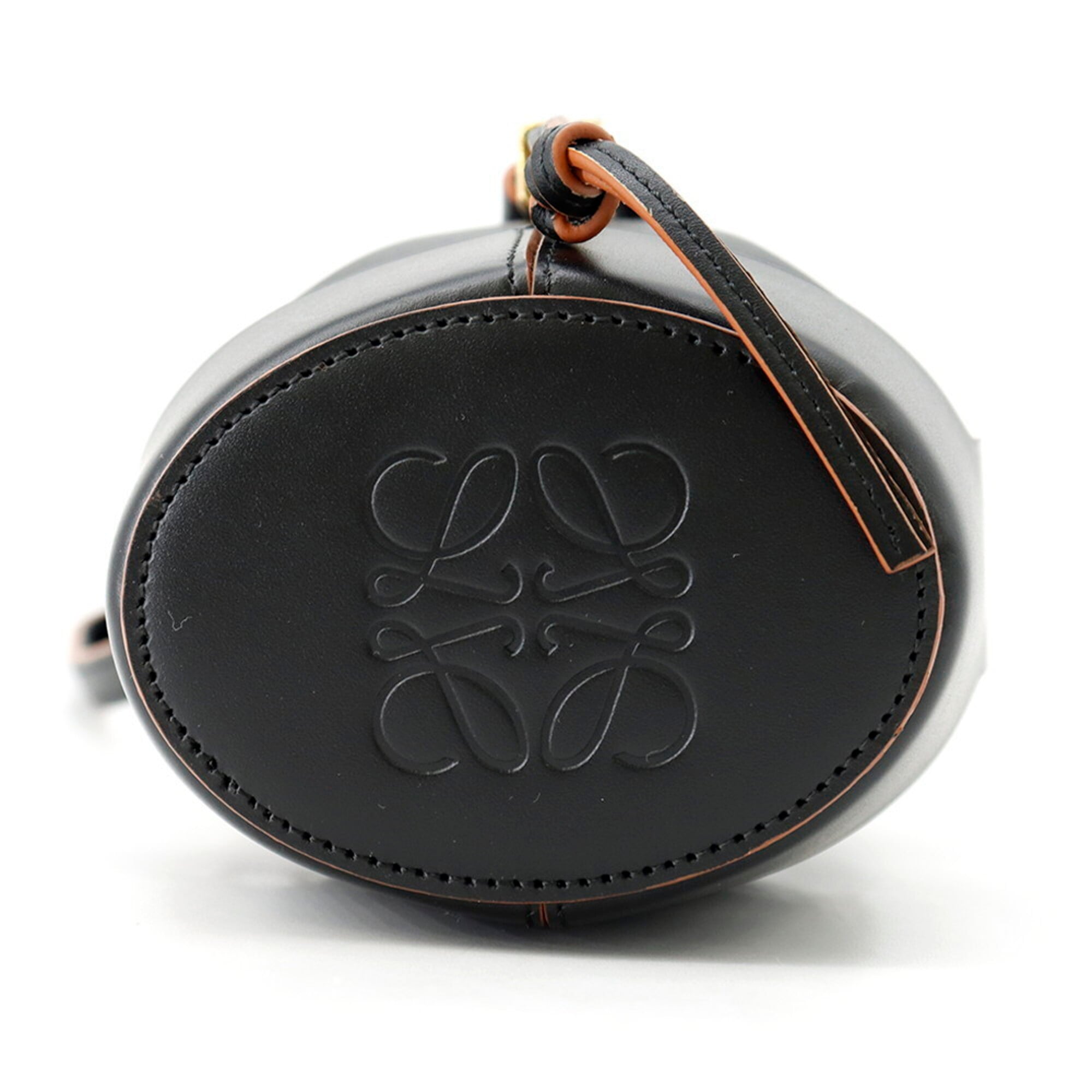 Loewe Balloon Nano Bag Leather Shoulder A710R85X01 LOEWE Black Handbag — Like New