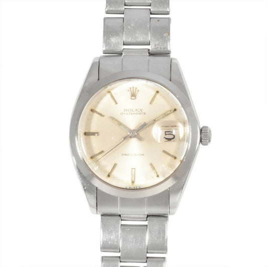 Rolex ROLEX 6694 Oysterdate Precision 22***** (circa 1967) Hand-wound Silver Dial Women's Watch