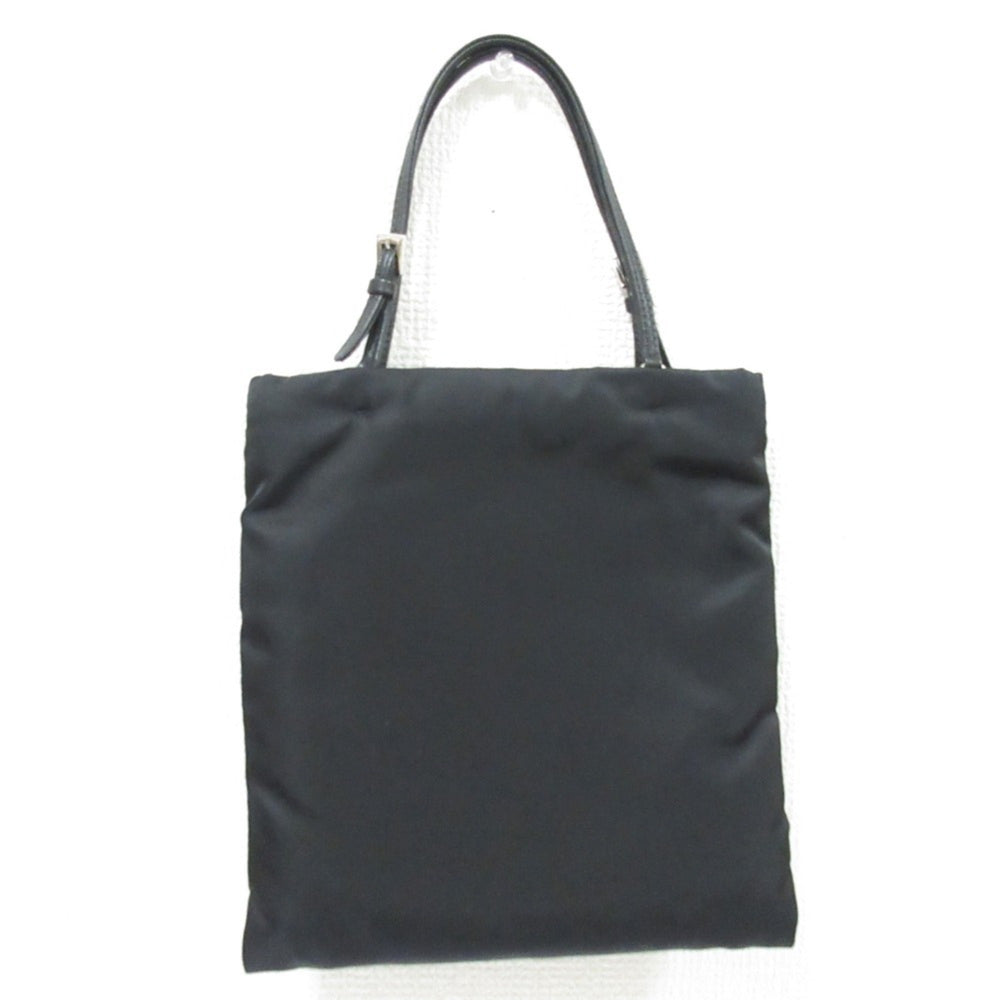 PRADA Tessuto Nylon Triangle 2-Way Chain Shoulder Bag 1BA252 Black Women's — Like New