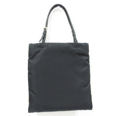 PRADA Tessuto Nylon Triangle 2-Way Chain Shoulder Bag 1BA252 Black Women's — Like New