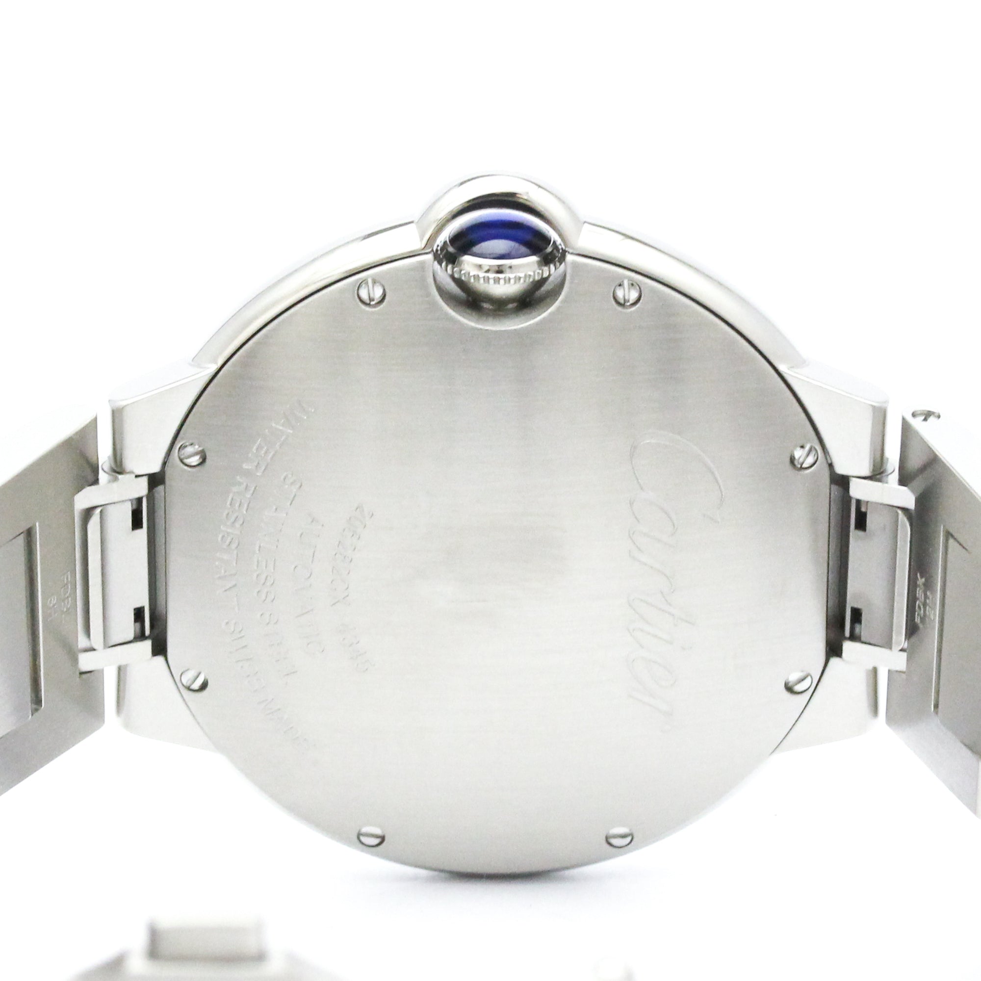 CARTIER Ballon Bleu Steel Automatic Mens Watch WSBB0060 Polished — Very Good