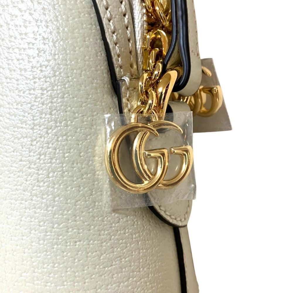 GUCCI GG Marmont Ophidia Sherry Line Shoulder Bag 719881 Off-White Women's — New - Store Return