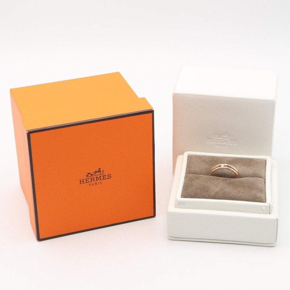 Hermes Ariane Ring, 18K Pink Gold (18KPG), Tone, for Men and Women — Like New