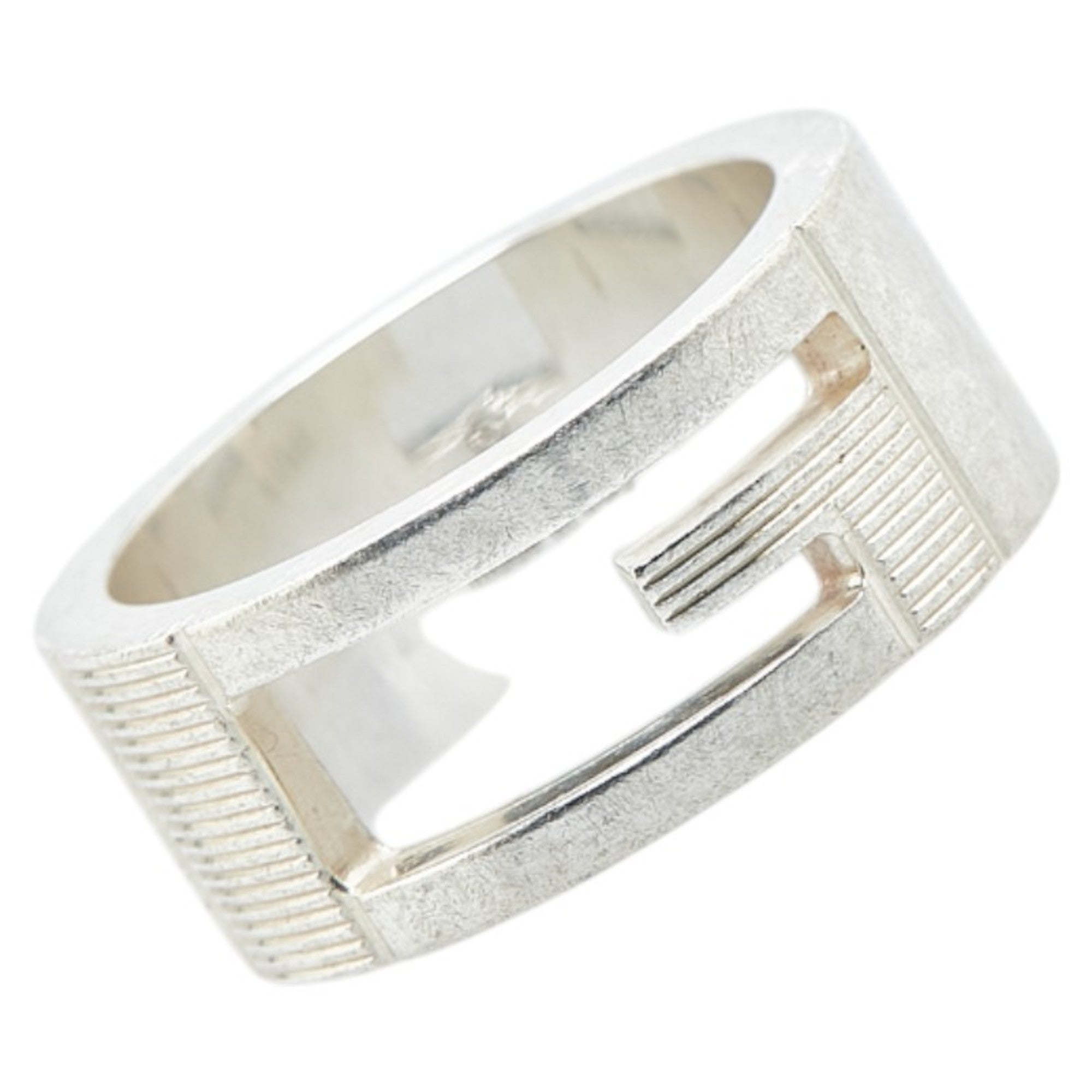 Gucci G Logo Open Ring #9 SV925 Silver Women's GUCCI