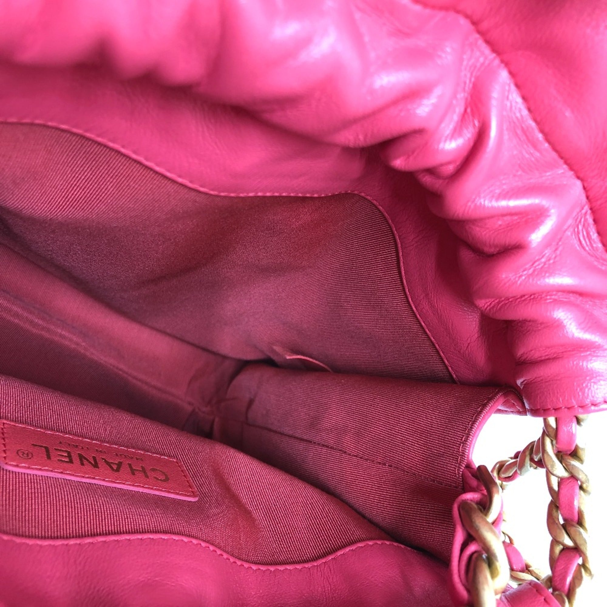 Chanel Chain Hand Bag pink GoldHardware — Like New
