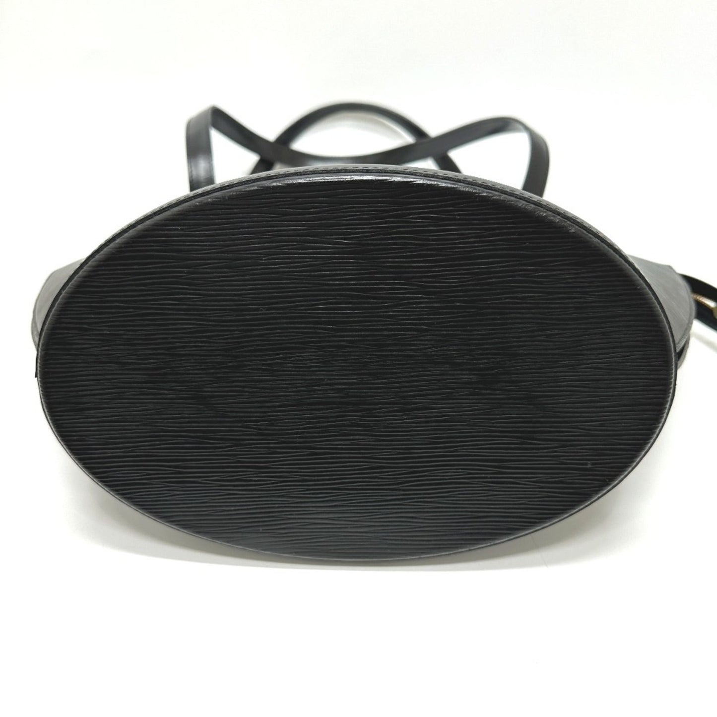 LOUIS VUITTON M52262 Saint-Jacques Shopping Shoulder Tote Bag, Epi Leather, Women's, Noir, Black