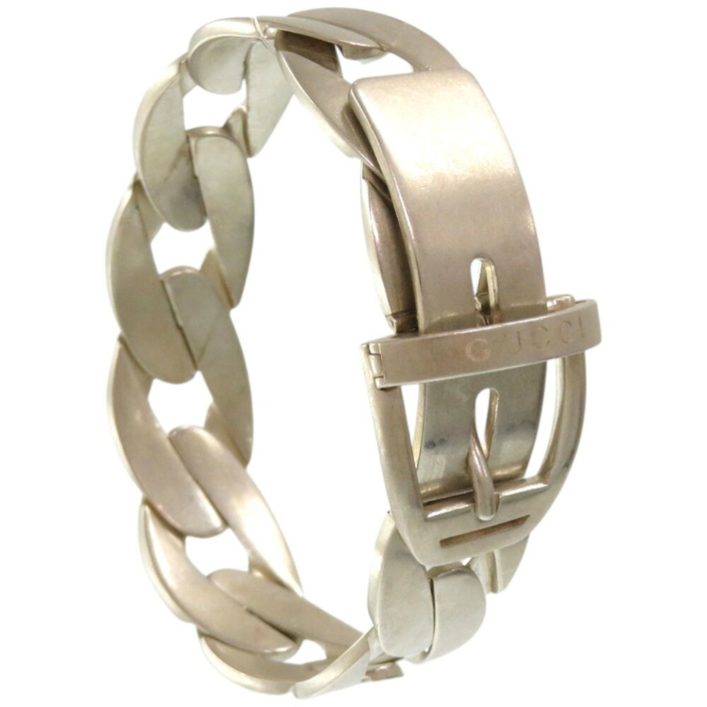 Gucci chain buckle, 925 silver bracelet, 0517GUCCI