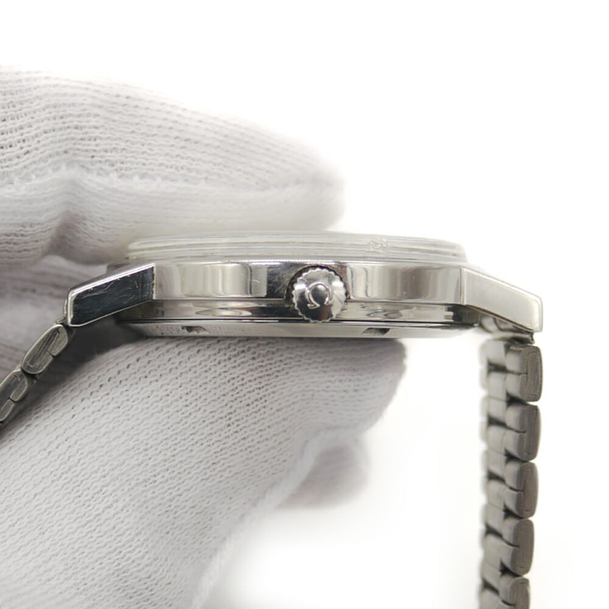OMEGA Seamaster manual winding watch silver dial — Good