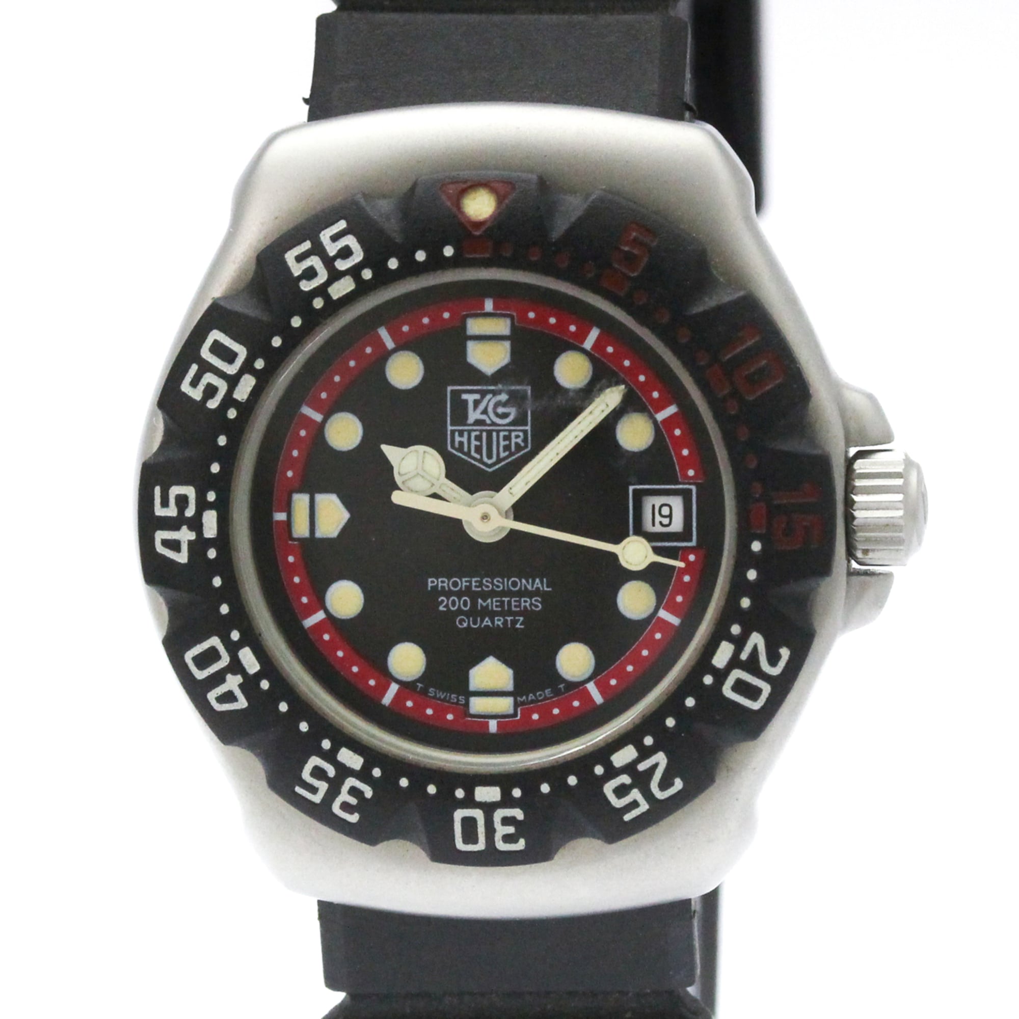 TAG HEUER Formula 1 Stainless Steel Quartz Mens Watch 374.508 — Good
