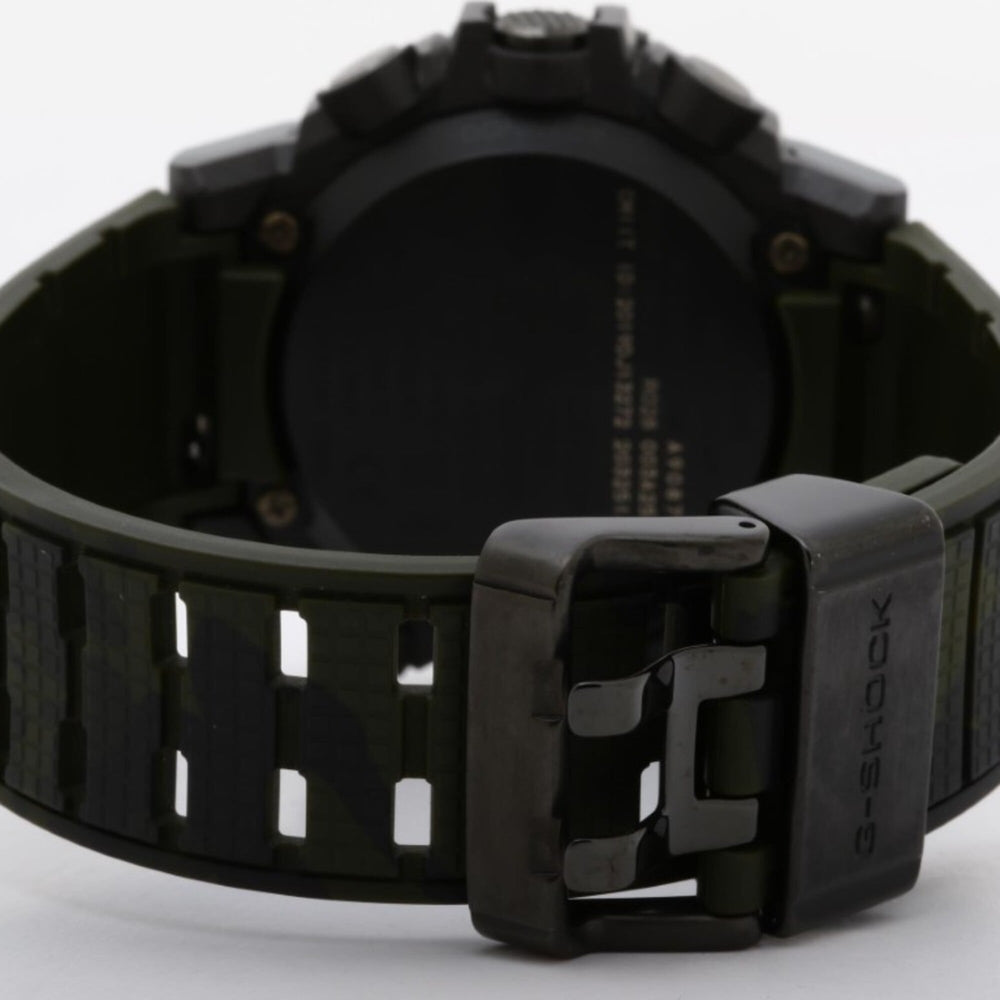 CASIO G-SHOCK G-STEEL GST-B300 Series GST-B300XB-1A3JF Black Khaki Resin SS Carbon Men's Watch — Very Good