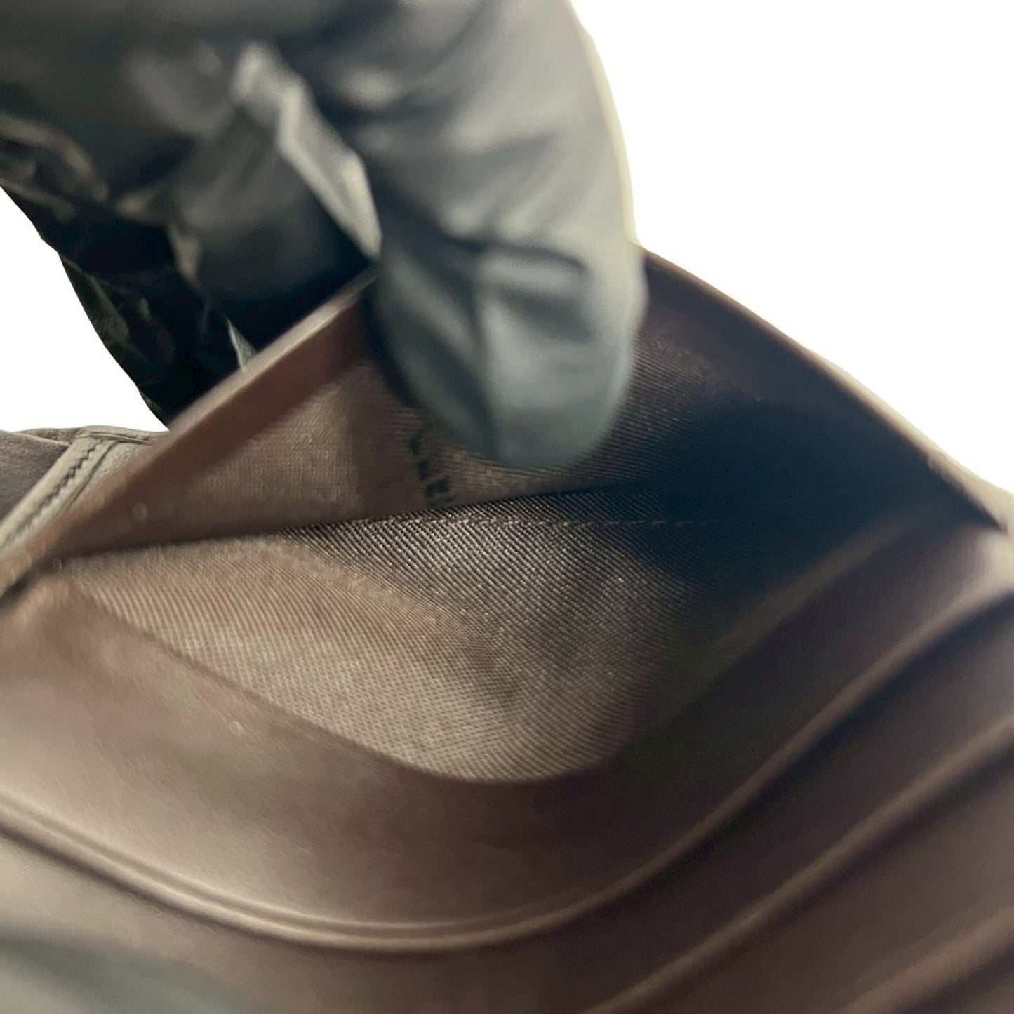 FENDI Zucca FF Pattern Canvas and Leather Bifold Wallet with Mini Card Case, Brown Black, 98030