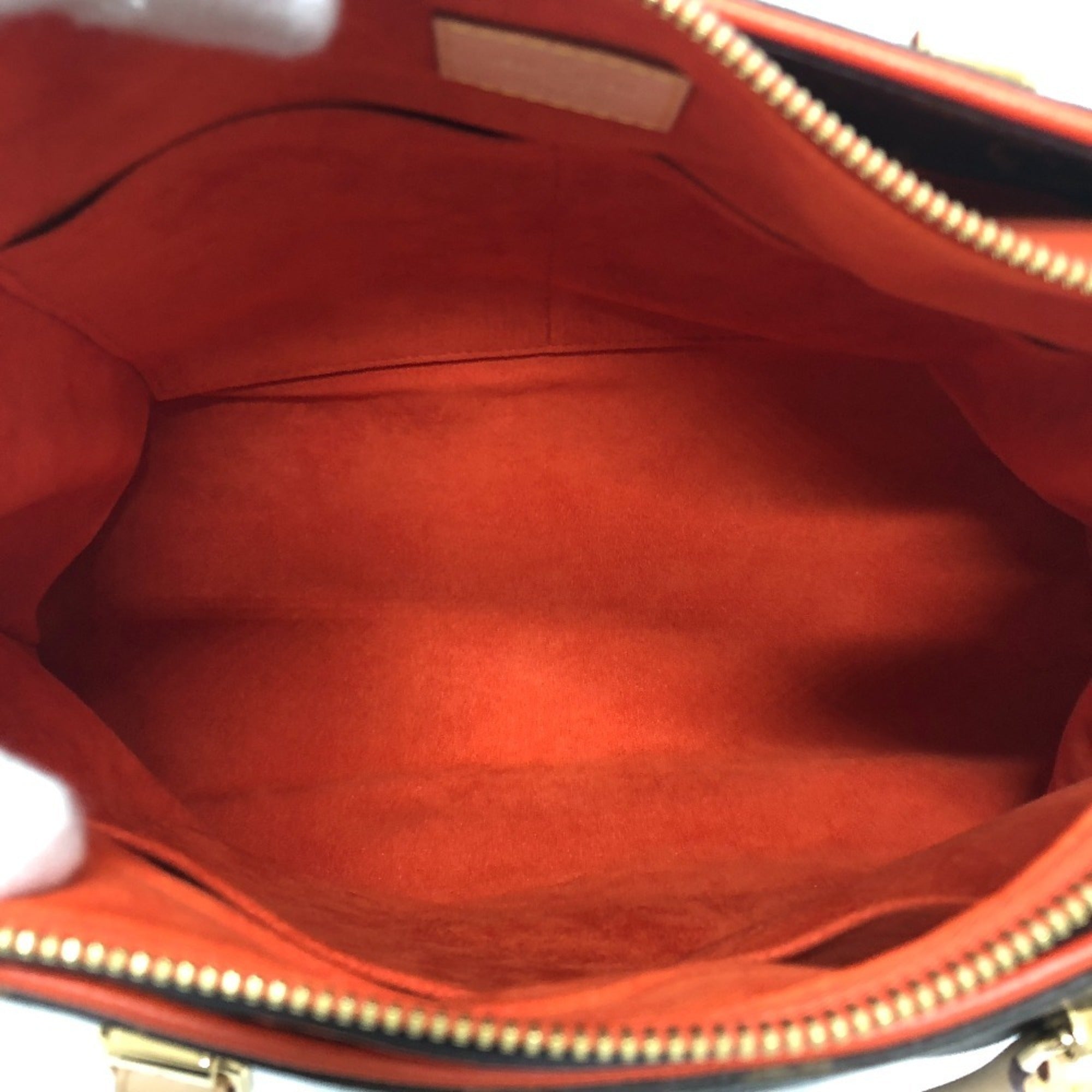 LOUIS VUITTON M41148 Pallas 2WAY Bag Shoulder Handbag Monogram Canvas Women's Brown — Like New