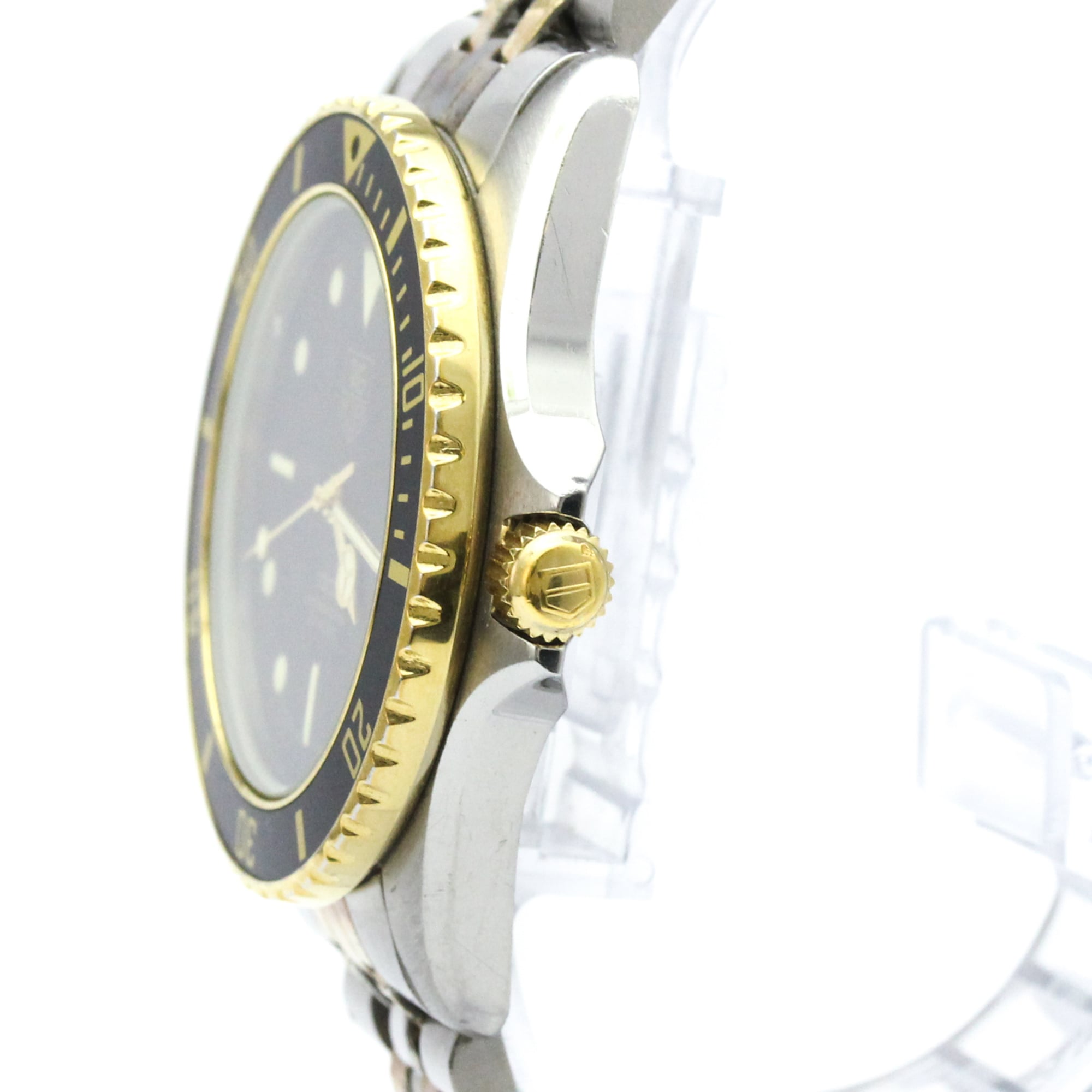 TAG HEUER 1000 Professional Gold Plated Steel Watch 980.020B — Good