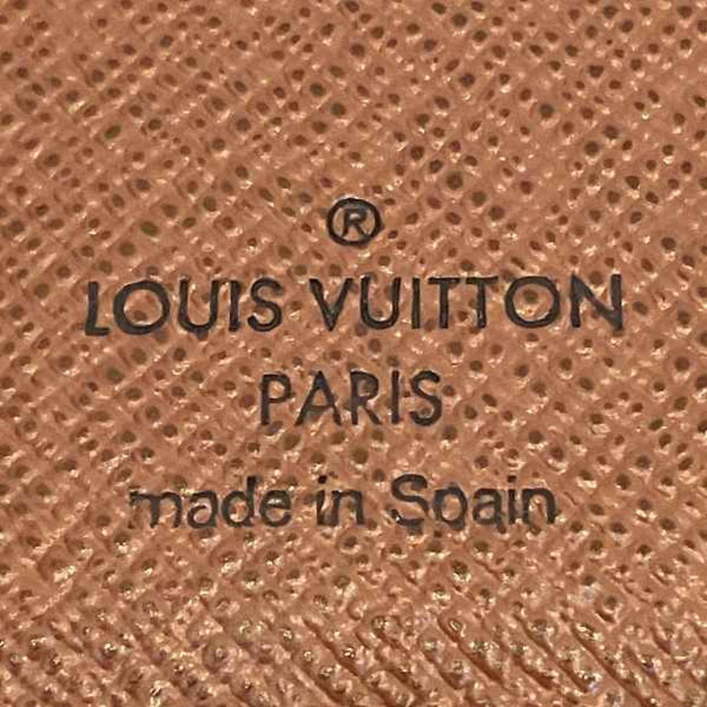 Louis Vuitton Monogram Portefeuille Brazza M66540 Long Wallet for Men and Women
