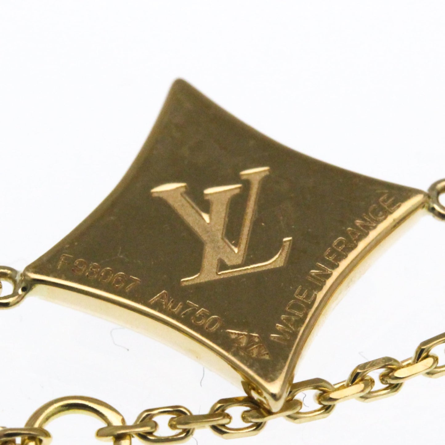 Louis Vuitton Bracelet Star Blossom Bracelet Yellow Gold (18K) Diamond,Onyx Charm Bracelet Onyx