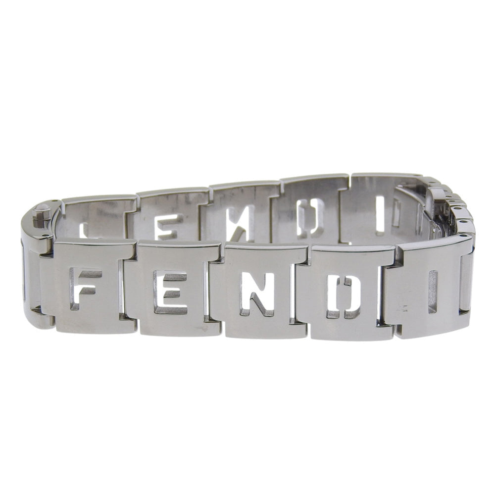 Fendi FENDI Logo Watch 3150L Stainless Steel Quartz Analog Display Silver Dial Women's — Very Good