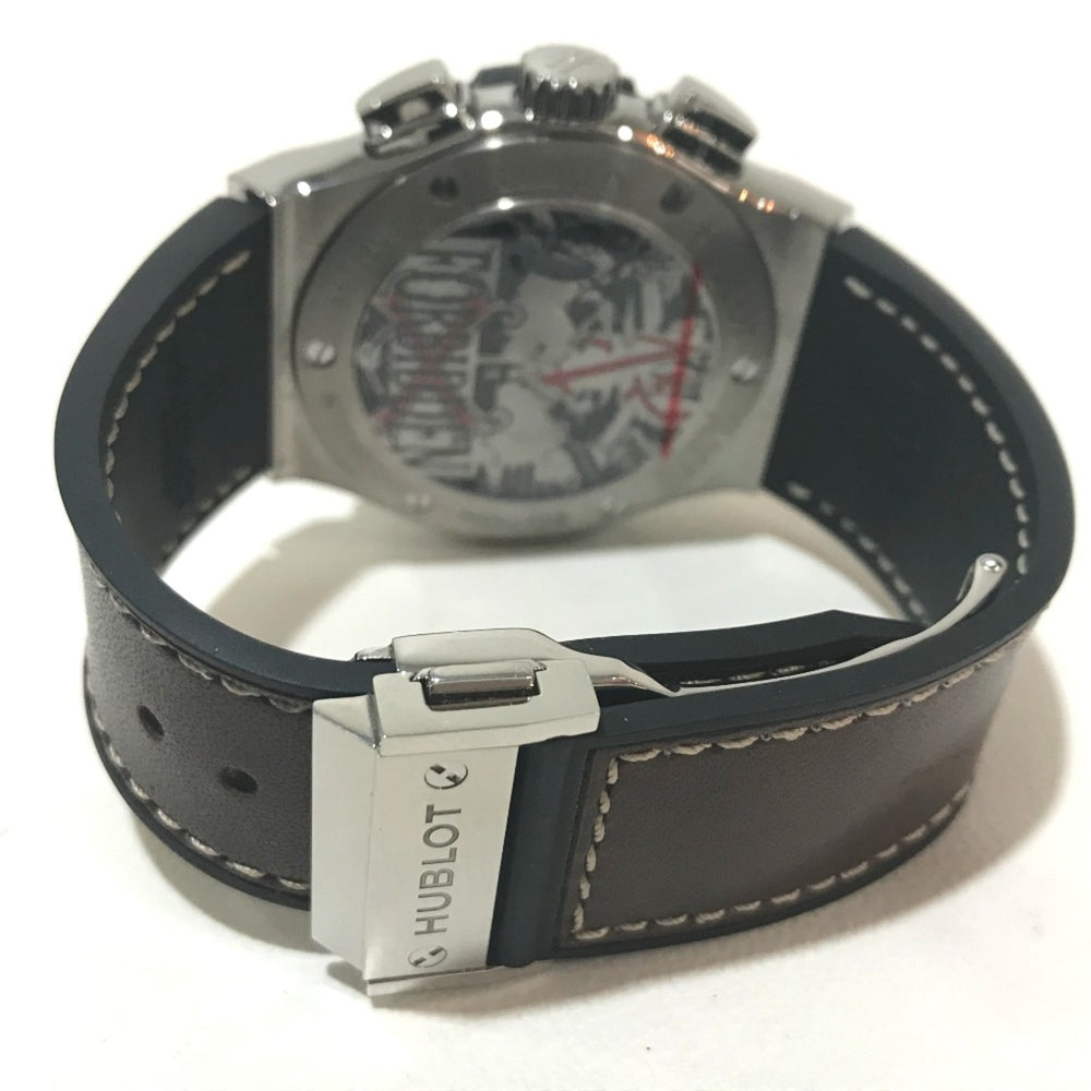 Hublot 521.NC.0589.VR.OPX14 Forbidden X Automatic with cigar box Wristwatch Silver Brown belt — Like New