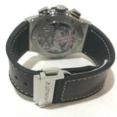Hublot 521.NC.0589.VR.OPX14 Forbidden X Automatic with cigar box Wristwatch Silver Brown belt — Like New
