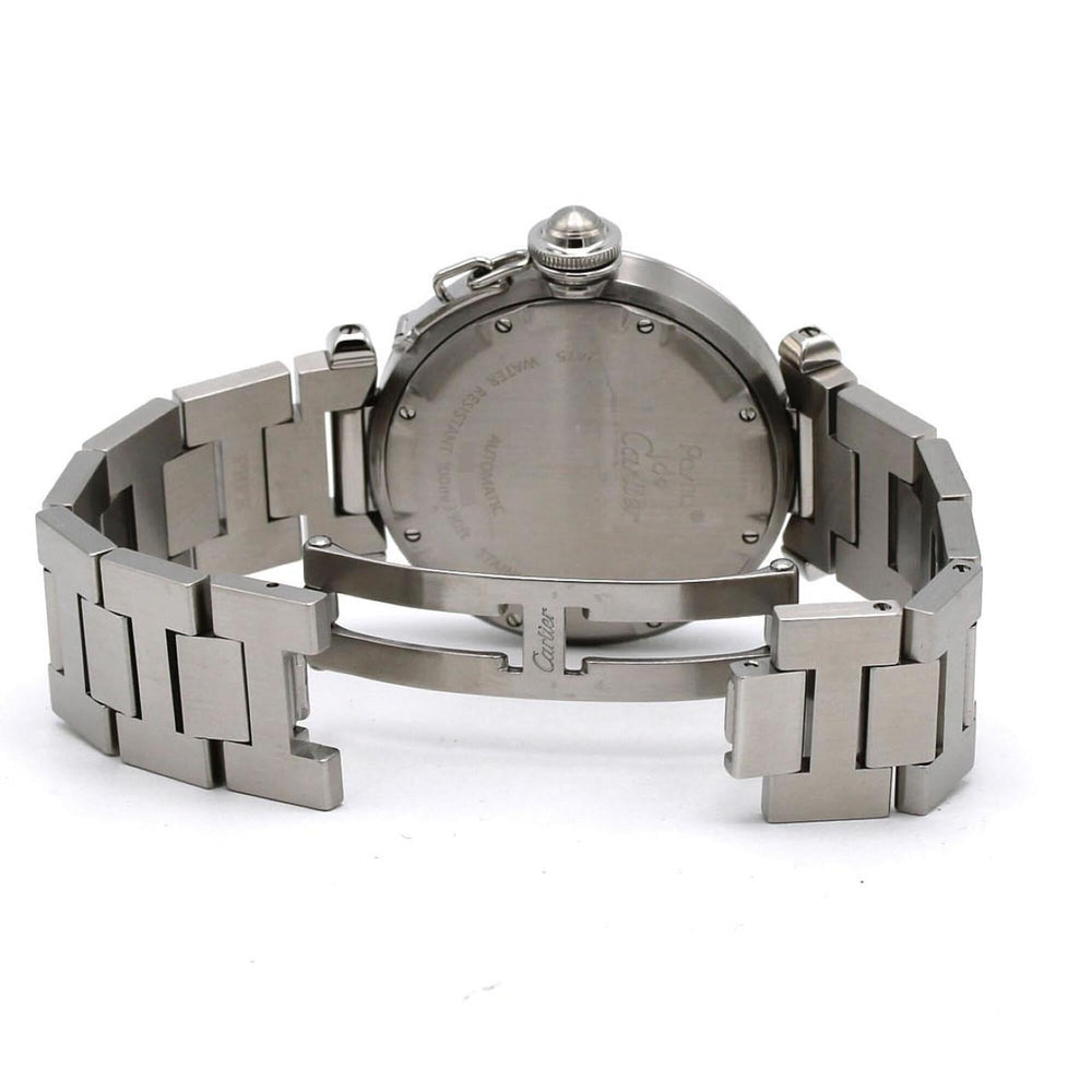 Cartier Pasha C Grande Date W31044M7 Stainless Steel Automatic Watch — Very Good