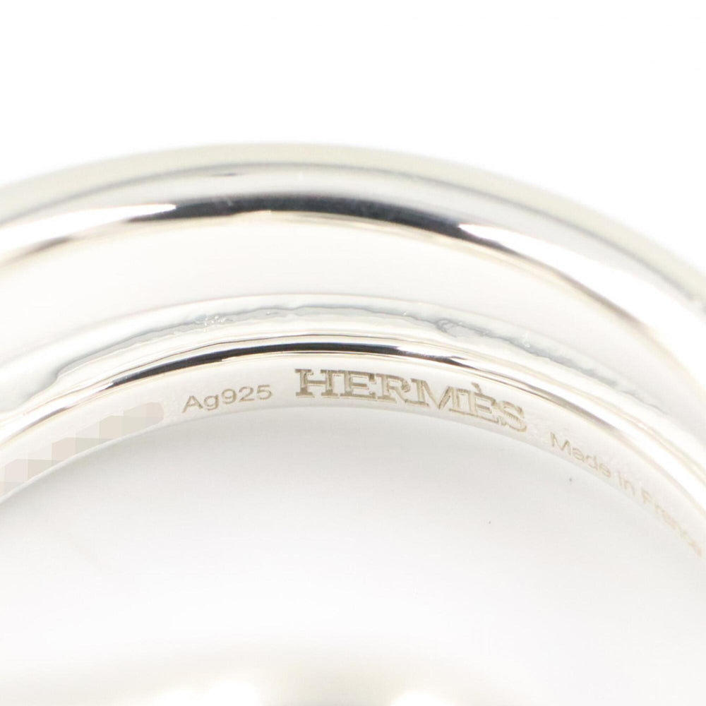 Hermes Chaine d'Ancre Punk Ring - Sterling Silver 925 Women's Ring/Finger Tone — Like New