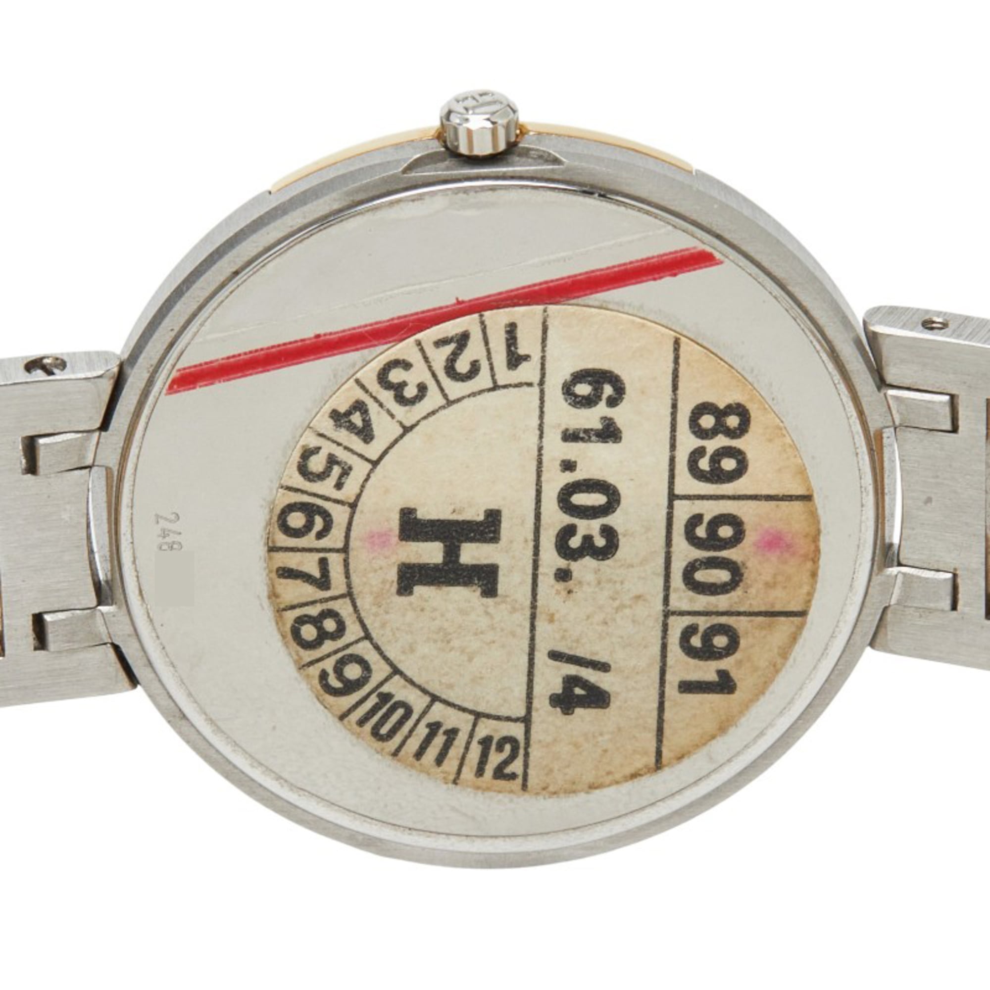 Hermes Windsor Watch 62.03 Quartz White Dial Stainless Steel Women's HERMES — Good