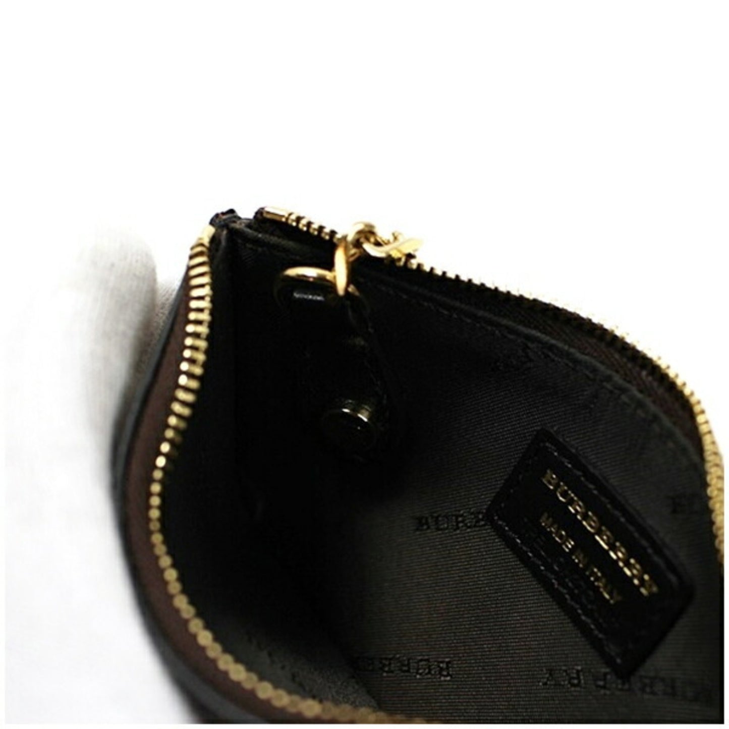 Burberry coin case Nova check Shadow Horse Beige Men's purse Fragment Storage