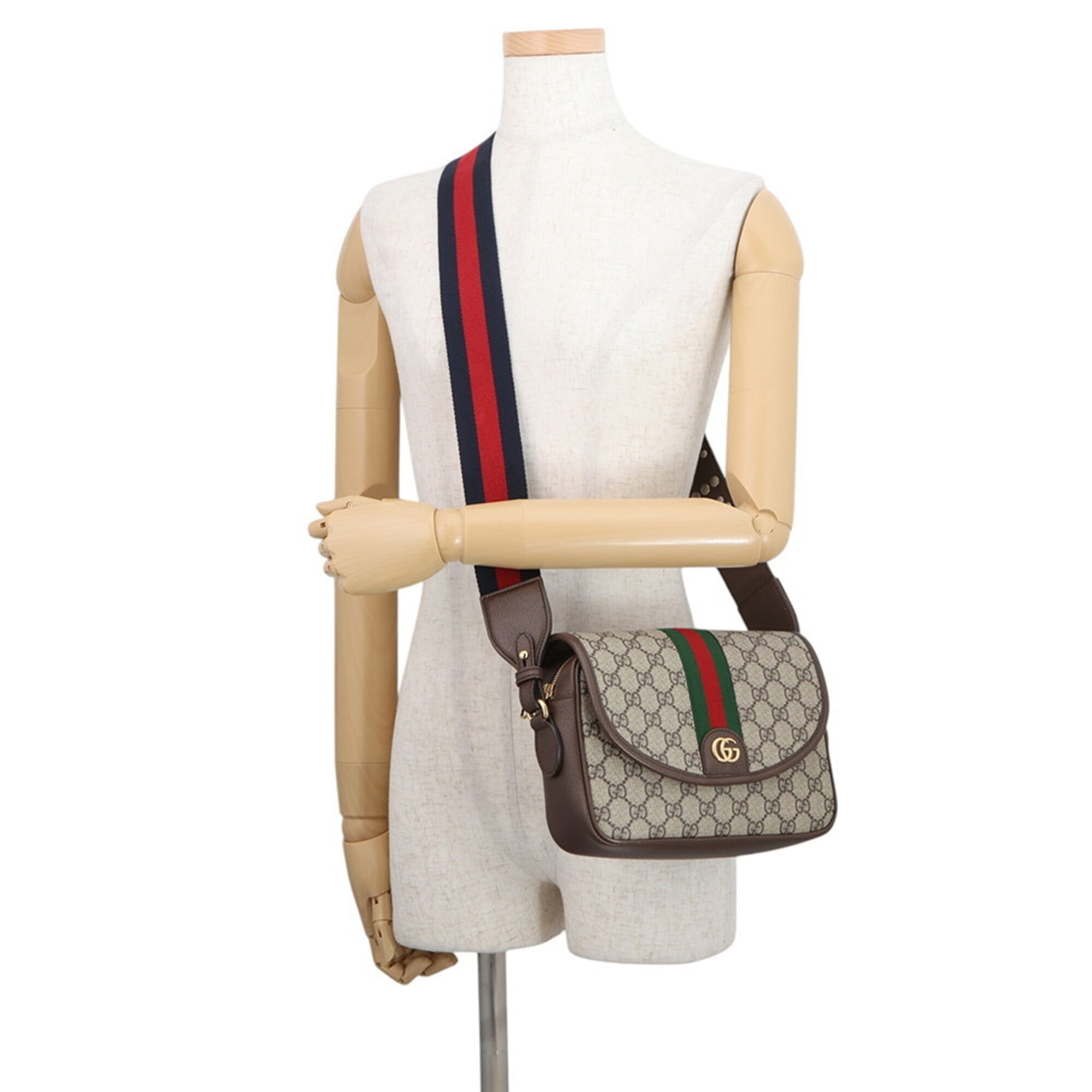 Gucci Ophidia GG Supreme Small Shoulder Bag 722117 GUCCI Handbag — Like New