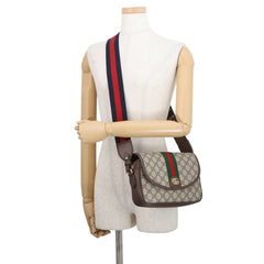 Gucci Ophidia GG Supreme Small Shoulder Bag 722117 GUCCI Handbag — Like New