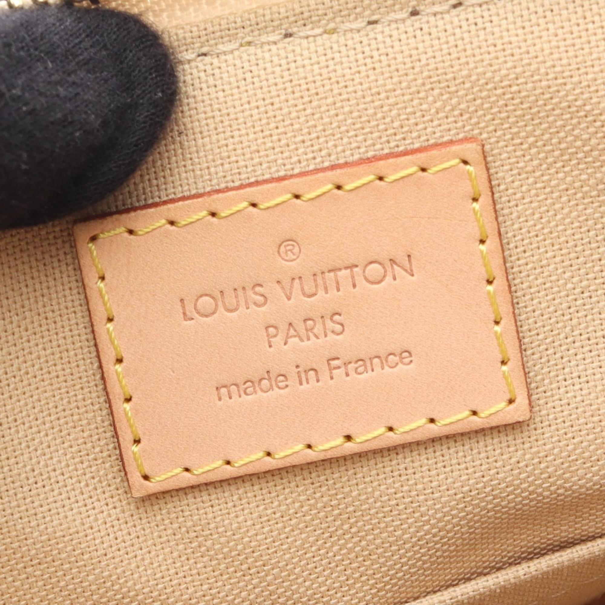 Louis Vuitton Siracusa PM Shoulder Bag/Handbag in Coated Canvas and Leather with Damier Azur Pattern, Women's, White, N41113