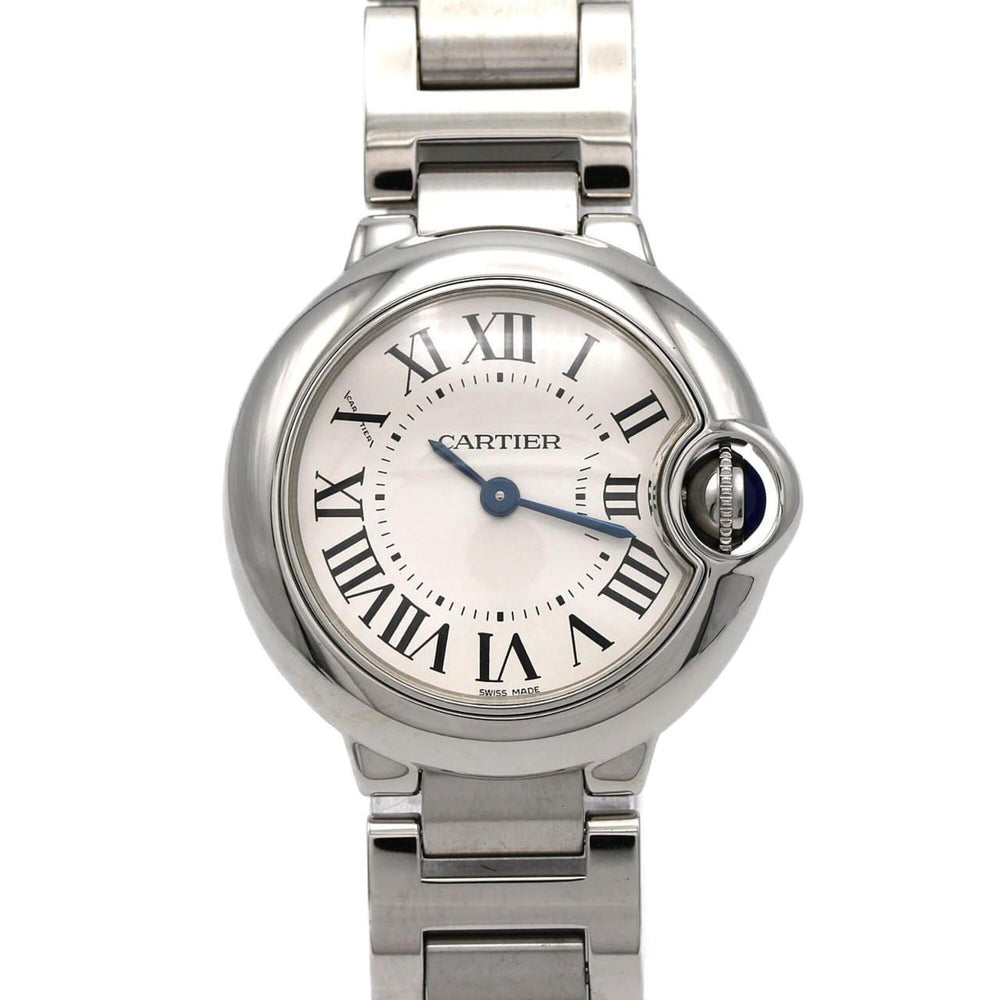 Cartier Ballon Bleu SM W69010Z4 SS Quartz Watch — Very Good