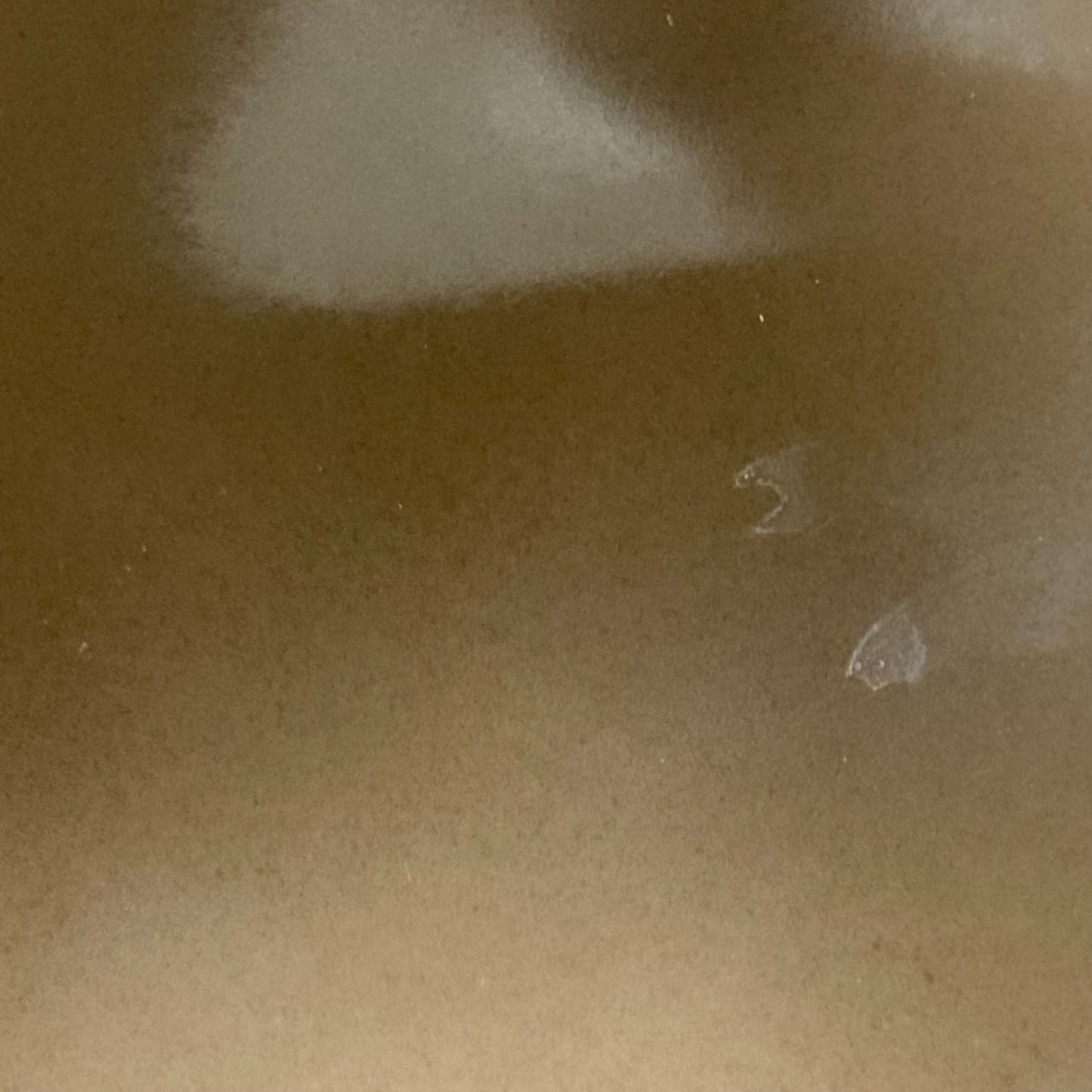 PRADA Prada Coated Leather Tote Bag Khaki Women's