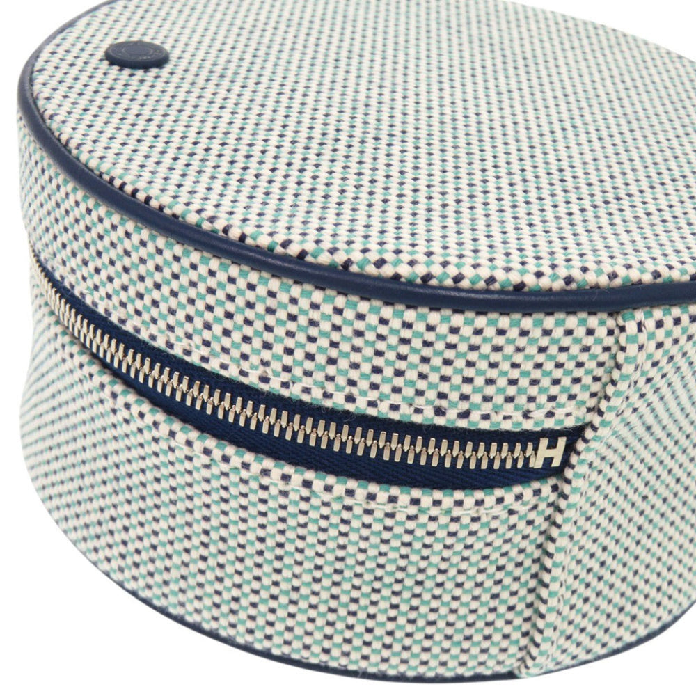 Hermes Evasion Cotton Marine Handbag Pouch 1311HERMES — Like New
