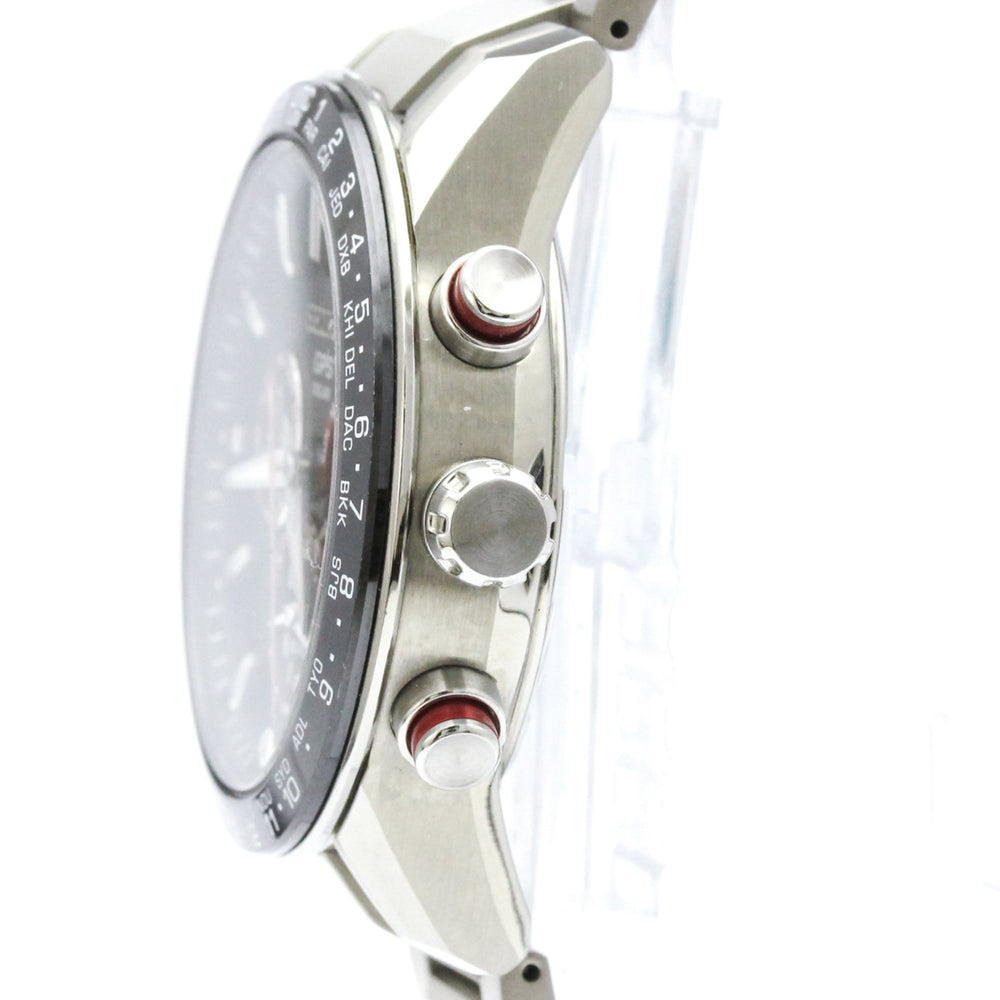 SEIKO Astron Ceramic Steel Radio Wave Control Solar Mens Watch SBXC017(5X53-0AF0) — New - Store Return