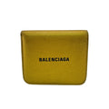 BALENCIAGA Everyday Compact Wallet, Bi-fold Gold, Unisex
